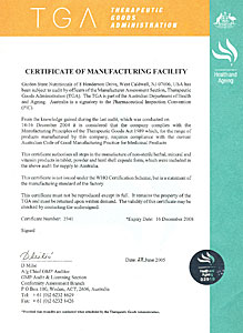 сертификат GMP на laminine США