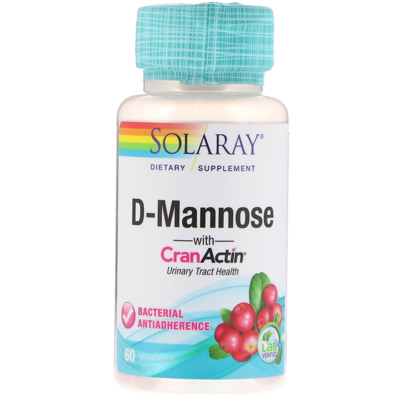 Solaray, D-манноза с CranActin